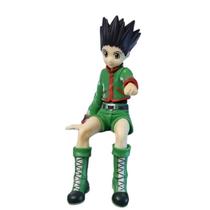 Figura Hunter x Hunter Gon Freecss em PVC modelo 13 cm sentada Figura Hunter x Hunter Gon Freecss em PVC modelo 13 cm sentada