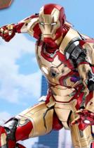 Figura Iron Man Mark XLII Deluxe - Marvel - 1/4 Scale - Hot Toys