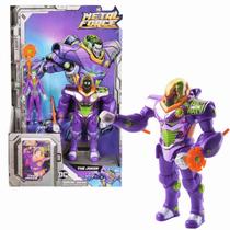 Figura Joker Armadura de Ataque Metal Force 10cm Sunny