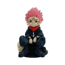 Figura Jujutsu Kaisen Yuji Itadori Q Versão 16 cm Modelo em PVC