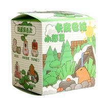 Figura Kawaii De Capivara Em Caixa Surpresa, Boneco De Anime Animal Para Presente De Aniversário E