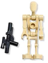 Figura LEGO Star Wars Battle Droid com Blaster Gun Clone Wars