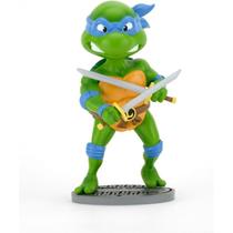 Figura Leonardo TMNT Tartarugas Ninja Head Knockers 16,5 cm Figura Leonardo TMNT Tartarugas Ninja Head Knockers 16,5 cm