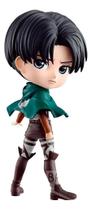 Figura Levi Ackerman Attack on Titan Q Posket Bandai Banpresto 14 cm