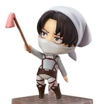 Figura Levi Attack on Titan, brinquedo de PVC de 10 cm Figura Levi Attack on Titan, brinquedo de PVC de 10 cm