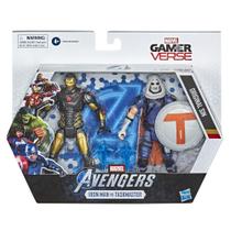 Figura Marvel Avengers Gamerverse Iron Man E Treinador F0123