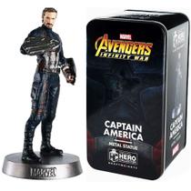 Figura Marvel Capitão América Com Lata Personalizada