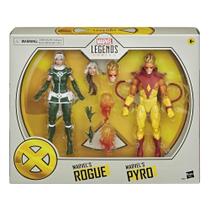 Figura Marvel Legends Series X-Men Rogue E Pyro Hasbro E9293