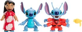 Figura Mattel Disney Lilo e Stitch Finding Ohana x3