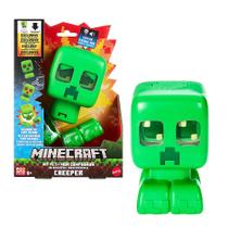 Figura Meu Mascote Creeper com Som e Luz Minecraft JGX49 - Mattel Figura Meu Mascote Creeper com Som e Luz Minecraft JGX49 - Mattel