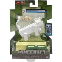 Figura Minecraft Vanilla Gato Branco Mattel GTP08