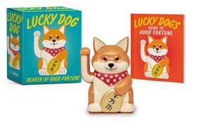 Figura Miniatura Running Press Mini Editions Cachorro da Sorte Portador