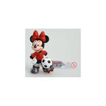 Figura Minnie Futebol Espanha 6 cm Figura Minnie Futebol Espanha 6 cm