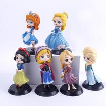 Figura modelo Disney Q Posket Branca de Neve Princesa Elsa Anna Figura modelo Disney Q Posket Branca de Neve Princesa Elsa Anna