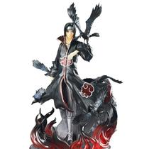 Figura n-Arutos Itachi Uchiha Akatsuki 27 cm de PVC colecionável