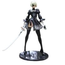 Figura NieR Automata 2B Standing 27 cm, colecionável em PVC
