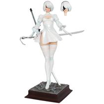 Figura NieR Automata 2B Vestido branco em PVC modelo GK Edition