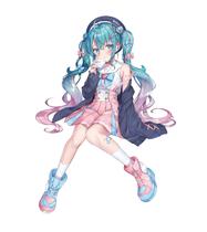 Figura Noodle Stopper Furyu Hatsune Miku Love Sailor Ver. Figura Noodle Stopper Furyu Hatsune Miku Love Sailor Ver.