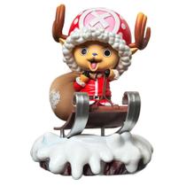 Figura One Piece Chopper Holiday Christmas 16 cm em PVC