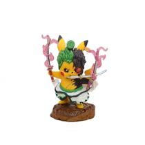 Figura One Piece Pikachu Zoro Cosplay 11 cm PVC multicolor
