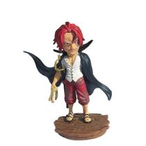 Figura One Piece Shanks PVC, pose de ação de 10 cm com espada Figura One Piece Shanks PVC, pose de ação de 10 cm com espada