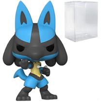 Figura Pokémon Lucario Pop! Vinil de 9,5 cm com protetor de caixa