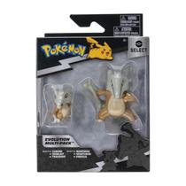Figura Pokemon Pack Evolução Marowak E Cubone Select Edition