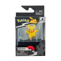 Figura Pokemon Pikachu Batalha 5cm Colecionável com case Coleção Sunny Select 3282 Serie 2