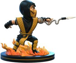 Figura QMx Quantum Mechanix Mortal Kombat Scorpion Q-Fig 10 cm Figura QMx Quantum Mechanix Mortal Kombat Scorpion Q-Fig 10 cm