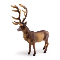 Figura realista: alce, PVC, animal selvagem com chifres de 10 cm Figura realista: alce, PVC, animal selvagem com chifres de 10 cm