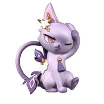 Figura RZAHUAHU Keqing Cat Estatueta de jogo de anime em PVC de 11 cm Figura RZAHUAHU Keqing Cat Estatueta de jogo de anime em PVC de 11 cm
