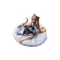 Figura Serena Cat Girl Sitting Pose, modelo de anime de PVC de 12 cm
