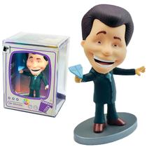 Figura Silvinho Silvio Santos Fandom Box Apresentador De TV Boneco Licenciado Original Colecionavel - Lider Brinquedos