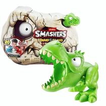 Figura Smashers Dino Island Zuru Mini T-Rex Verde F01495 - Fun