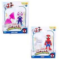 Figura Spidey E Amazing Friends 7,6cm Com Acessório Modelos Sortidos Hasbro