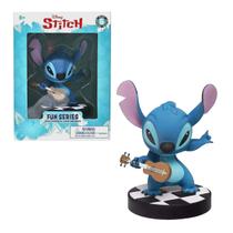 Figura Stitch Guitarrista Boneco Fun Series Hero Box Yume de Lilo e Stitch Figura Stitch Guitarrista Boneco Fun Series Hero Box Yume de Lilo e Stitch