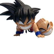 Figura Super Saiyan, versão Q, Crawling Goku, 6 cm, PVC
