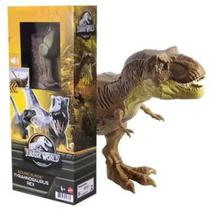 Figura T-Rex Jurassic World Com Som e Movimento HBK21 Mattel