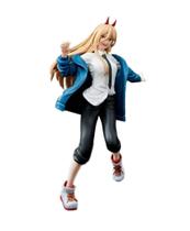 Figura Taito Chainsaw Man Power com suporte de base licenciado