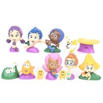 Figura: Toy Bubbles Guppies, 12 peças, PVC, 3-6 cm, decoração de coleção