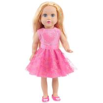Figura: Toy, cabelo comprido, boneca, bebê, menina, 45 cm, silicone Figura: Toy, cabelo comprido, boneca, bebê, menina, 45 cm, silicone