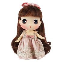 Figura Toy Cute Doll Girl Princess 18 cm PVC multicolorido