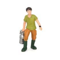 Figura Toy Farmer, coleção de anime, modelo de 3,3 x 8 cm, PVC Figura Toy Farmer, coleção de anime, modelo de 3,3 x 8 cm, PVC