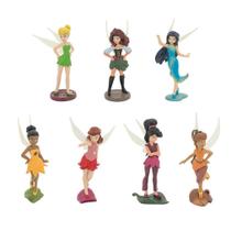 Figura Toy Flower Angel Princess 7 peças de PVC 10 cm multicolorida