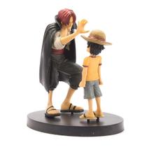 Figura Toy One Piece, modelo de cena infantil de Luffy Shanks Figura Toy One Piece, modelo de cena infantil de Luffy Shanks