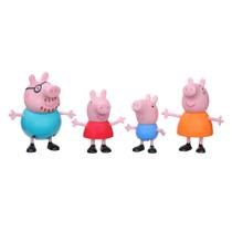 Figura Toy Peppa Pig As aventuras de Peppa A família de Peppa x4