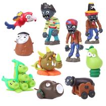 Figura Toy Plants vs Zombies, 10 peças Peashooter SunFlower Wallnut