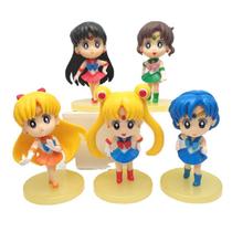 Figura Toy Sailors Moons Tsukinos Usagis 9 cm 5 unidades/lote