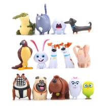 Figura Toy Secrets Lifes Pets 14 peças, mini PVC 7,5 cm, multicolorido Figura Toy Secrets Lifes Pets 14 peças, mini PVC 7,5 cm, multicolorido