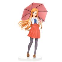 Figura Toy Swords Arts Yuuki Asuna com guarda-chuva 18cm Figura Toy Swords Arts Yuuki Asuna com guarda-chuva 18cm